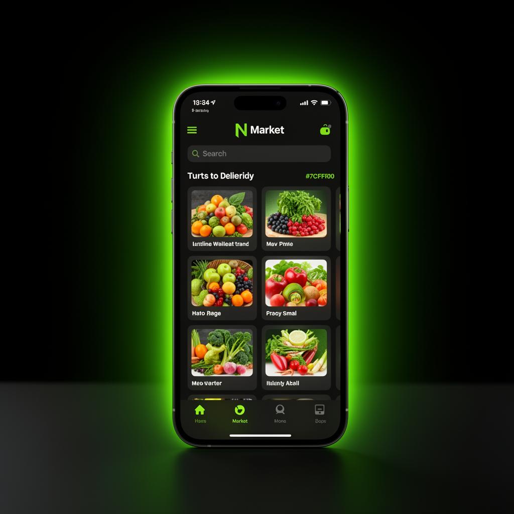 Application N Market sur iPhone
